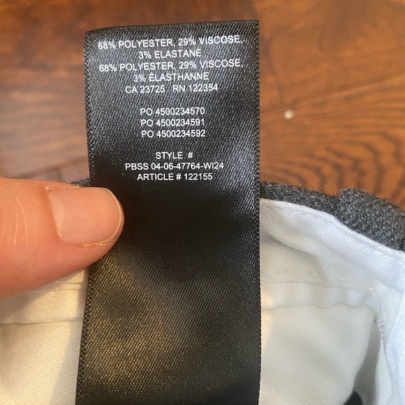 Wilfred Aritzia Grey Nellie Cargo Pant Size 6 High Waisted Tab Front - Picture 8 of 13